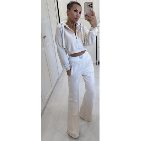 Bluza dresowa z  wszywka  w kapturze