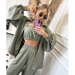 3 czesciowy set Liliana khaki
