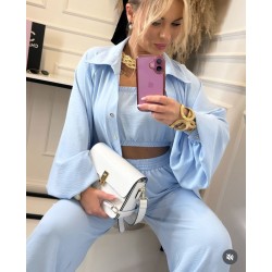 3 czesciowy set Liliana blekitny