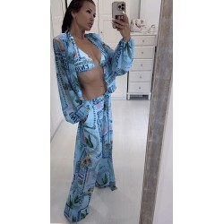 Set  Summer blue