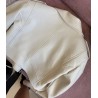 Ramoneska off white eko skora