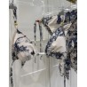 Bikini Meduza push up granatowe
