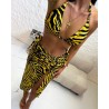 Bikini Zebra zolte