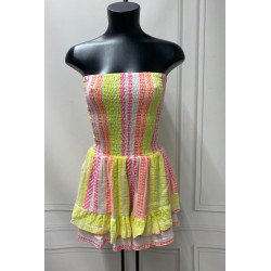 Muslinowy kombinezon Dolly neon