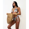 Bikini Meduza push up granatowe