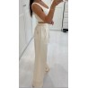 Set Emo long bra waniliowy