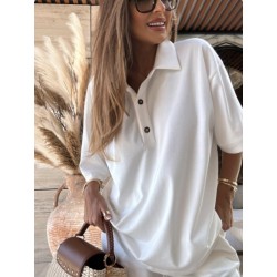 Tshirt Emo Polo smietanka