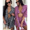 Set logo z kimono czarny