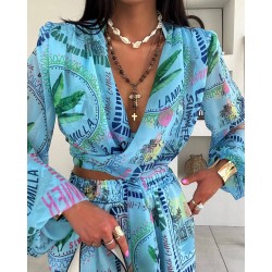 Set  Summer blue