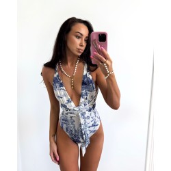 Monokini Meduza granat
