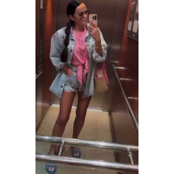 Koszula katana oversize jeansowa La Milla