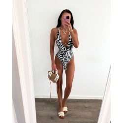 monokini Zebra