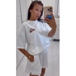 Set Emo spodenki + tshirt oversize