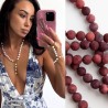 Rozaniec krotszy bordo mat