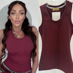 Bokserka modelujacy prazek Lady Drama - wino