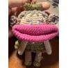 Charms hand made Zenka w zlotej sukience