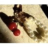Charms wisienki perly