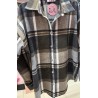 Orzechowa koszula La Milla premium flanela
