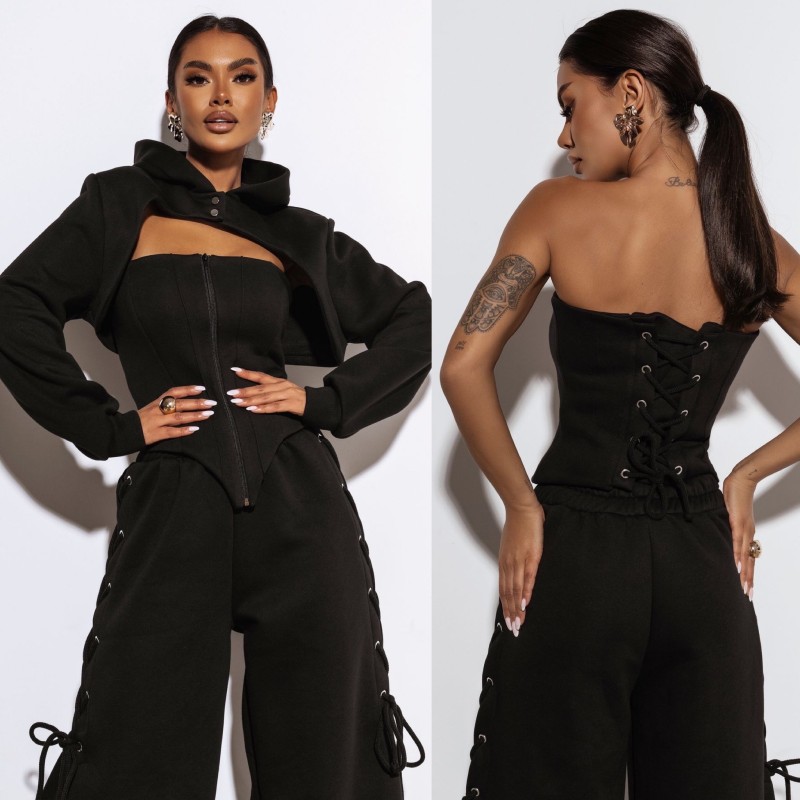 Bluza + gorset dresowy