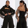 Bluza + gorset dresowy