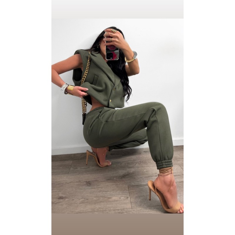 Set dresowy La Milla pumpy + kamizelka Set dresowy La Milla pumpy + kamizelka