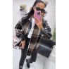 Orzechowa koszula La Milla premium flanela