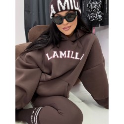Czapka La Milla czekolada