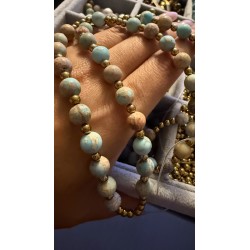 Turkusowa mozaika rozaniec krotszy