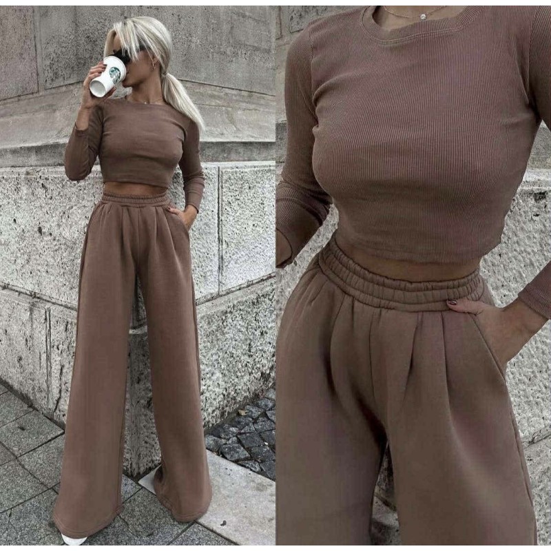 Komplet dresowy Monaco ocieplone spodnie