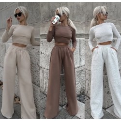 Komplet dresowy Monaco ocieplone spodnie