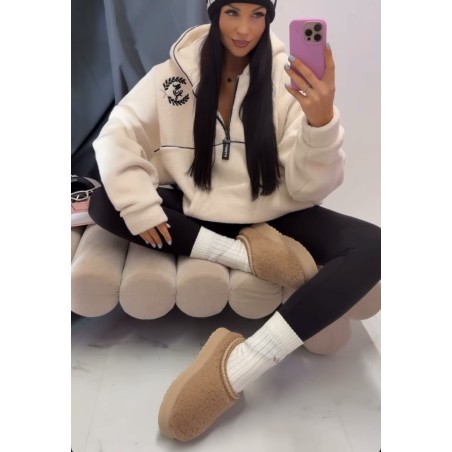 Bluza Teddy oversize