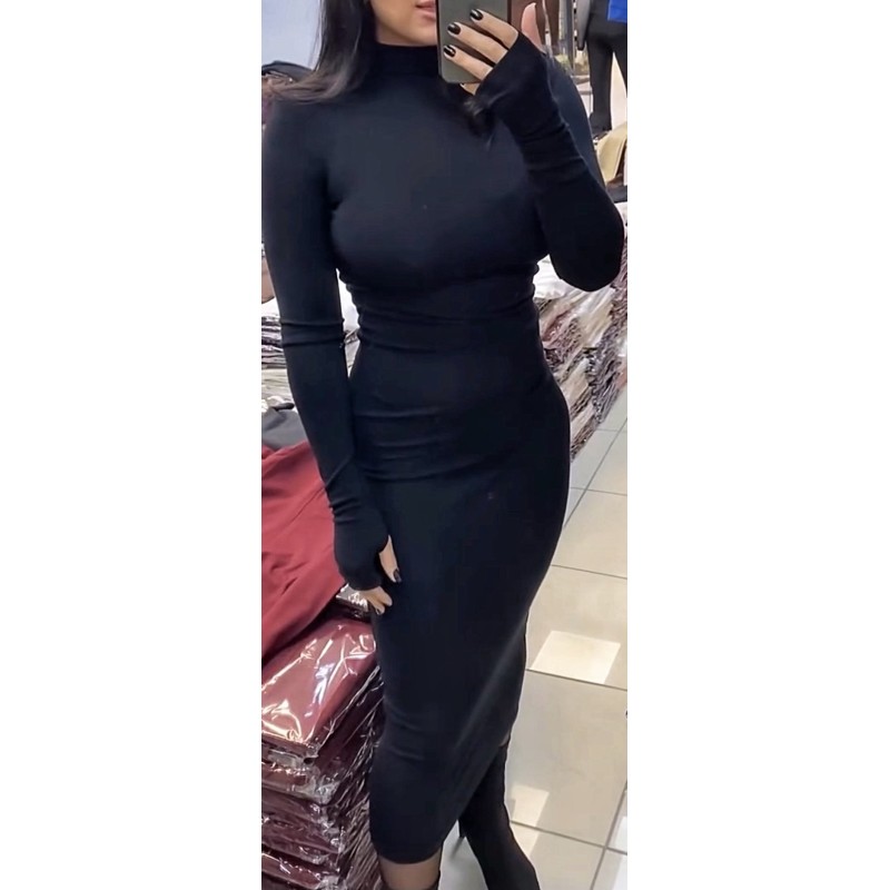 Sukienka wiscoza z mala poduszka