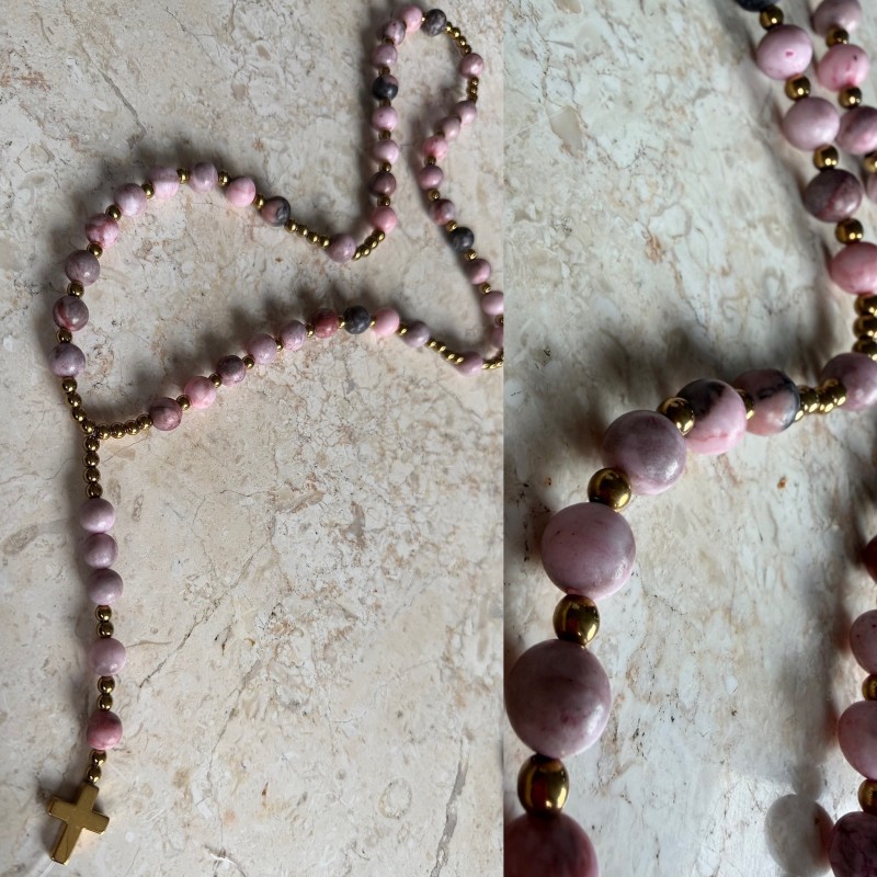 Rozaniec rozowo szary