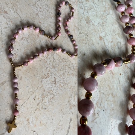 Rozaniec rozowo szary