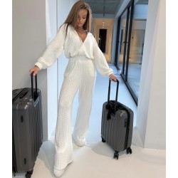 Kombinezon Aspen sweterkowy- ( dluga nogawka )