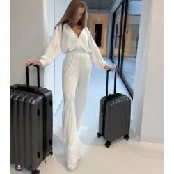 Kombinezon Aspen sweterkowy- ( dluga nogawka )