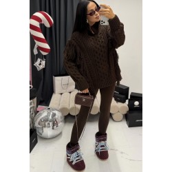 Legginsy La Milla z ociepleniem braz czern