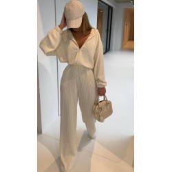 Kombinezon Aspen sweterkowy- ( dluga nogawka )