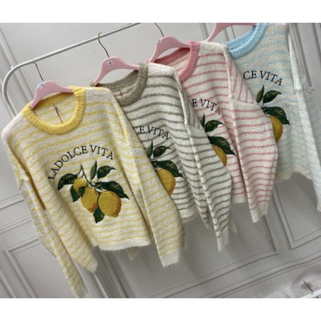 Sweter Cytrynki