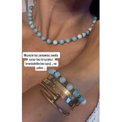 Komplet turkus mat choker + klasyk