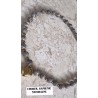 Szary choker z kamieni naturalnych