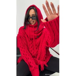 Balaclava  Lamilla czerwien