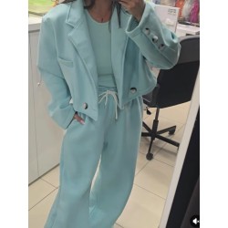 Komplet dresowy Caro 3 czesciowy ( turkus )