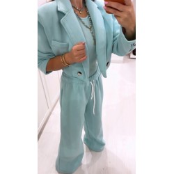 Komplet dresowy Caro 3 czesciowy ( turkus )