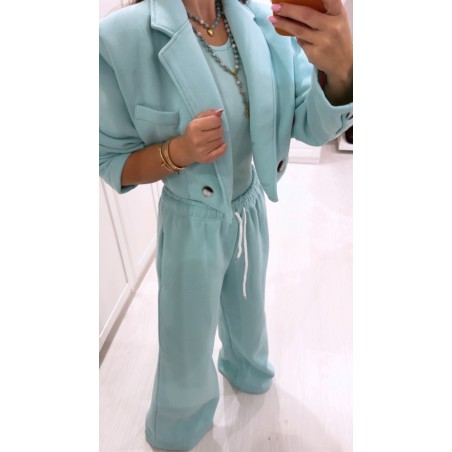 Komplet dresowy Caro 3 czesciowy ( turkus )