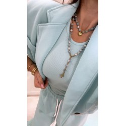 Komplet dresowy Caro 3 czesciowy ( turkus )