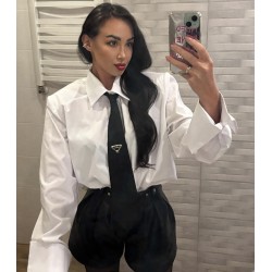 Spodenki  La Milla eko skora czarne