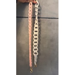 Acrylowy charms  lancuch do torebek lub jeansow