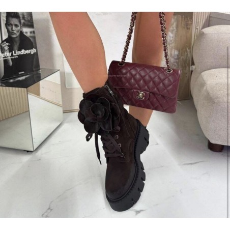 Zamszowe botki Lamilla 38( wypadaja wieksze)