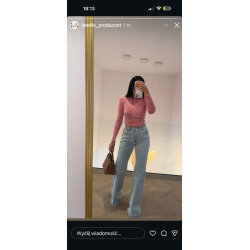 Dzwony Lamilla jeans jasne